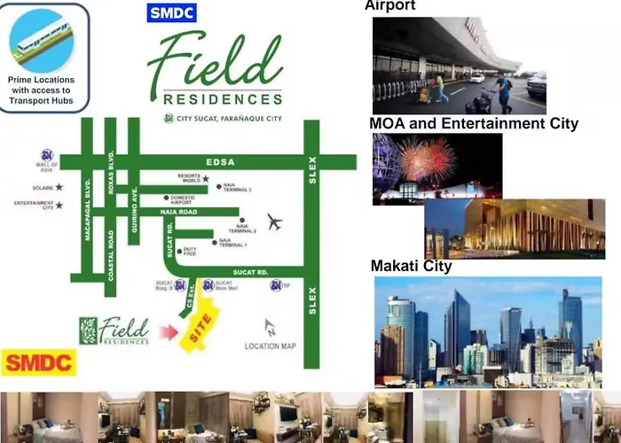 Apartamento 1-br In Parañaque Near Naia Airport Manila